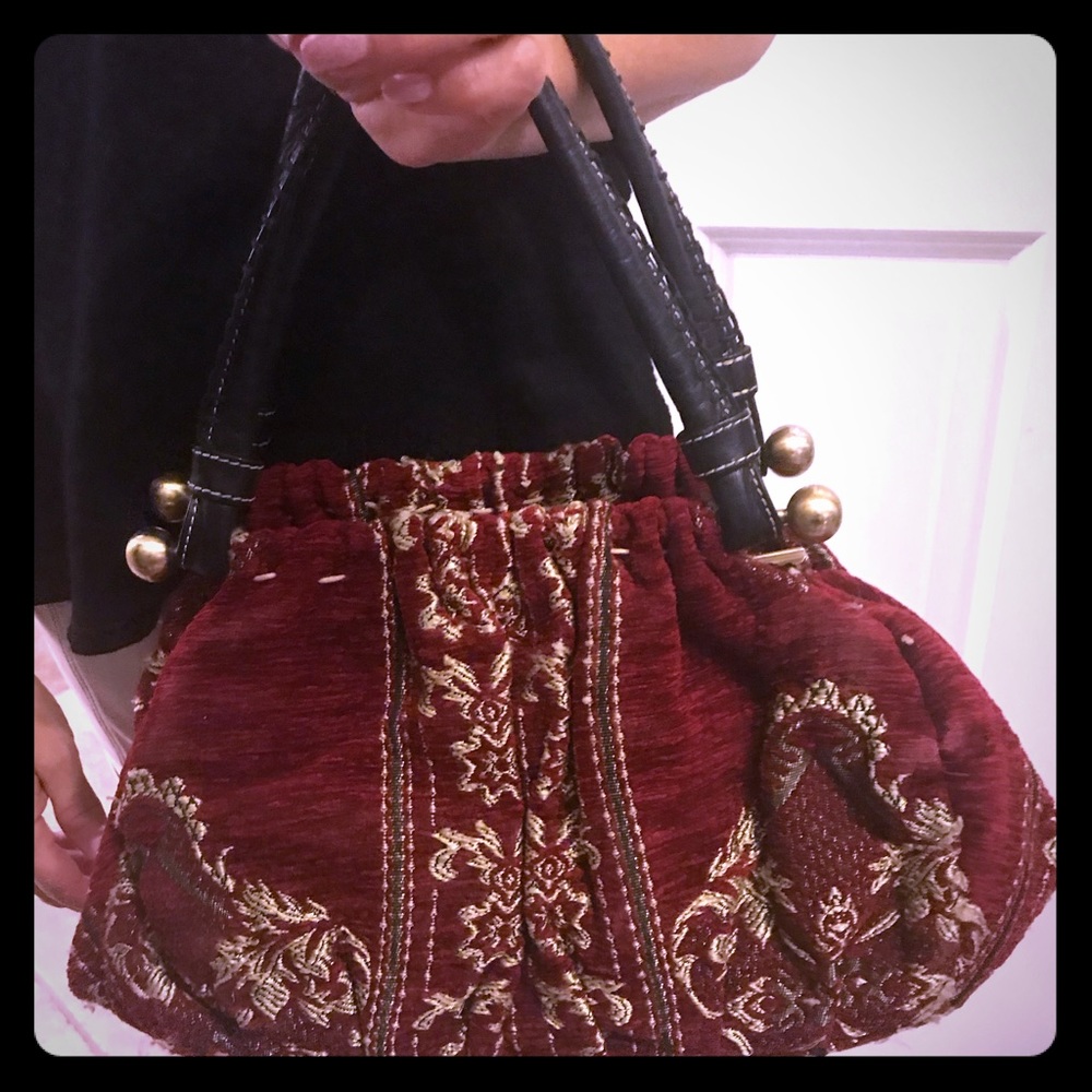 Tapestry purse